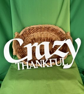 Wall Decoration - "Crazy Thankful"